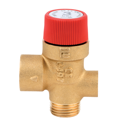 Pressure Relief Valves - 1/2" M/F with gauge port