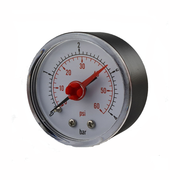 Pressure Gauges Back Connection - Heating System